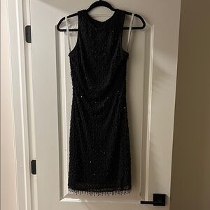 Elegant Black Sleeveless Dress